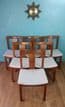 Danish dining chairs - SOLD